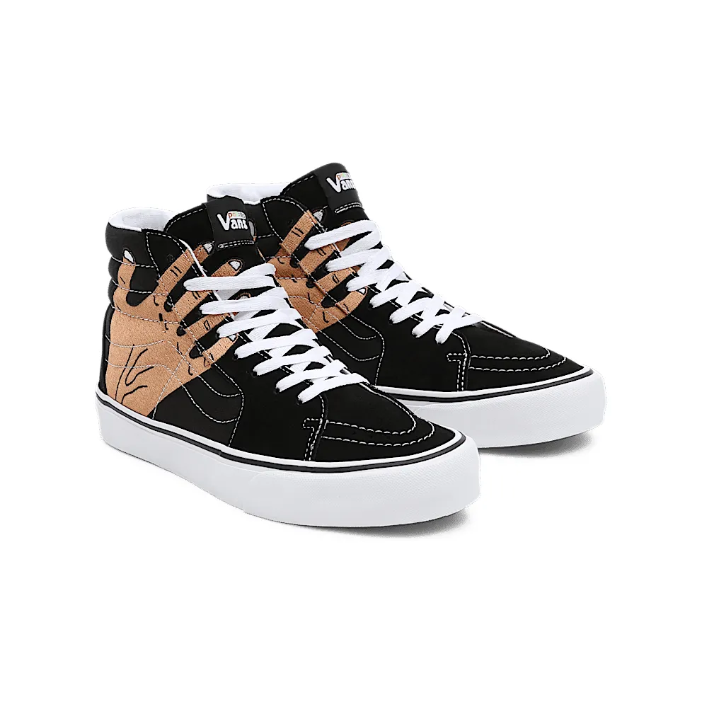 Vans x Imran Potato SK8-Hi VR3 LX Black / True White / Fenugreek – “Black / White / Potato Hand” (VN0A5EE7B7H1)