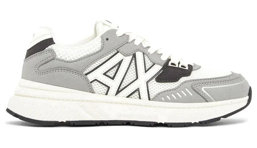 Armani Exchange Armani sneaker Alloy / Phantom / Off White (XM002635AF19388M84798)