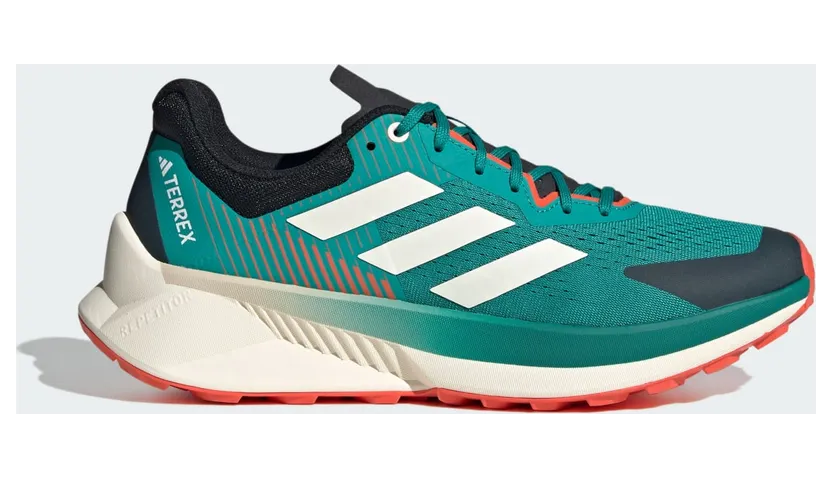 Adidas TERREX Soulstride Flow Trail Running Pure Teal / Off White / Semi Impact Orange (JR7066)