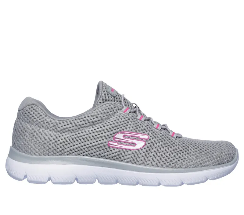 Skechers Summits Sneaker Grey/Heet Pink