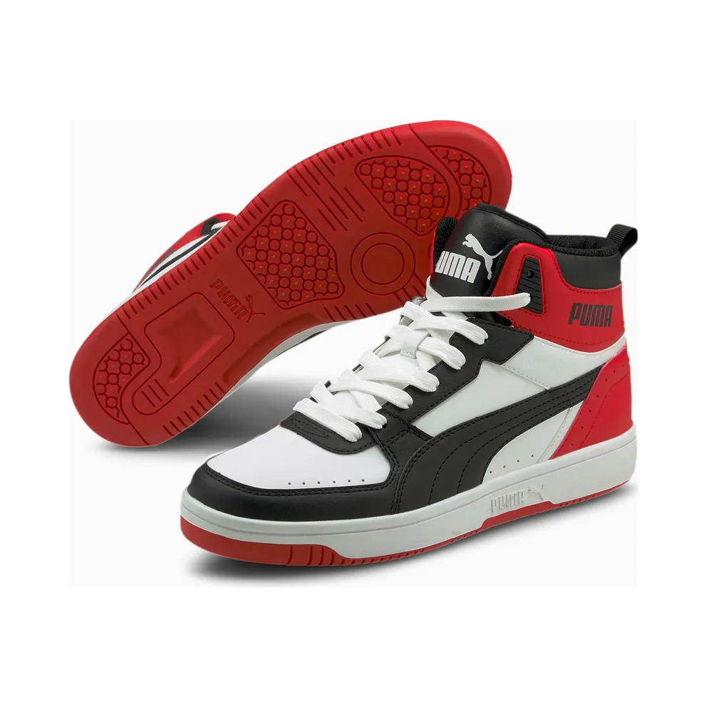 Women’s PUMA Rebound Joy White/Black/High Risk Red (374765-03)