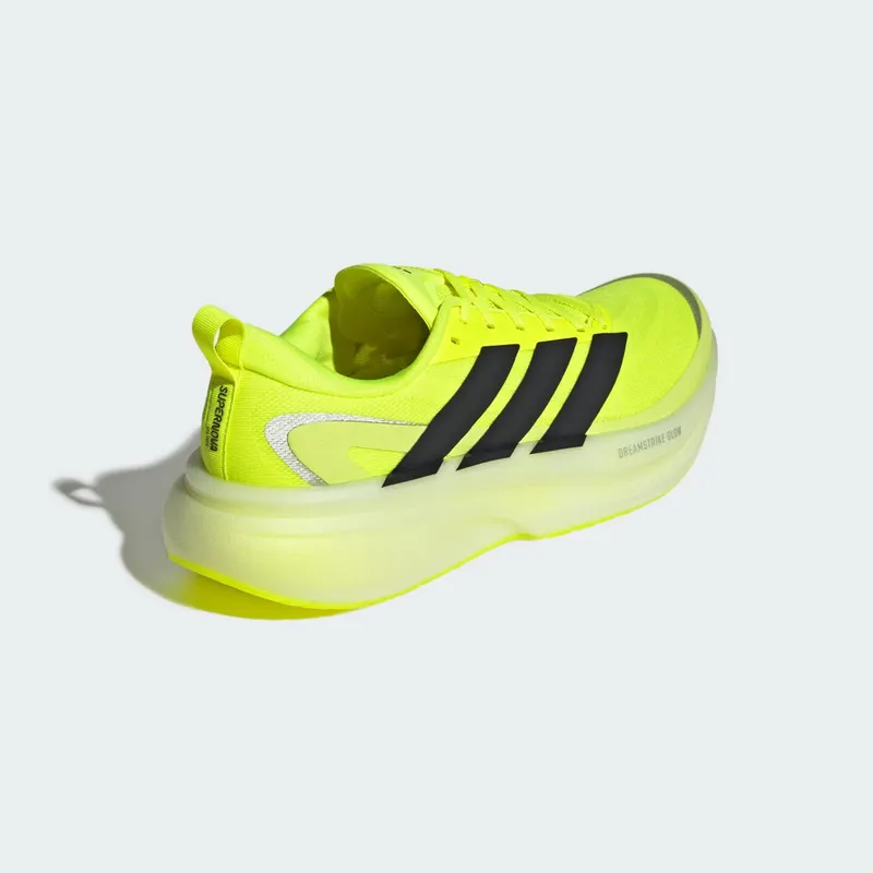 Adidas SUPERNOVA GLIDE M RUNNING SHOES Solar Yellow / Core Black / Matte Silver (KJ8658)