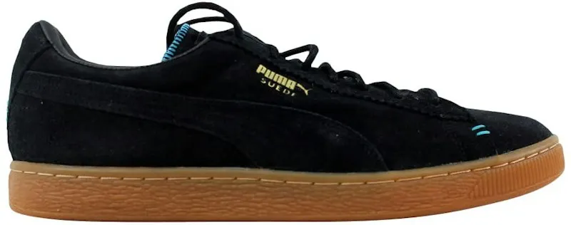 Puma Suede Classic Crafted Black/Bluebird (356172-03)