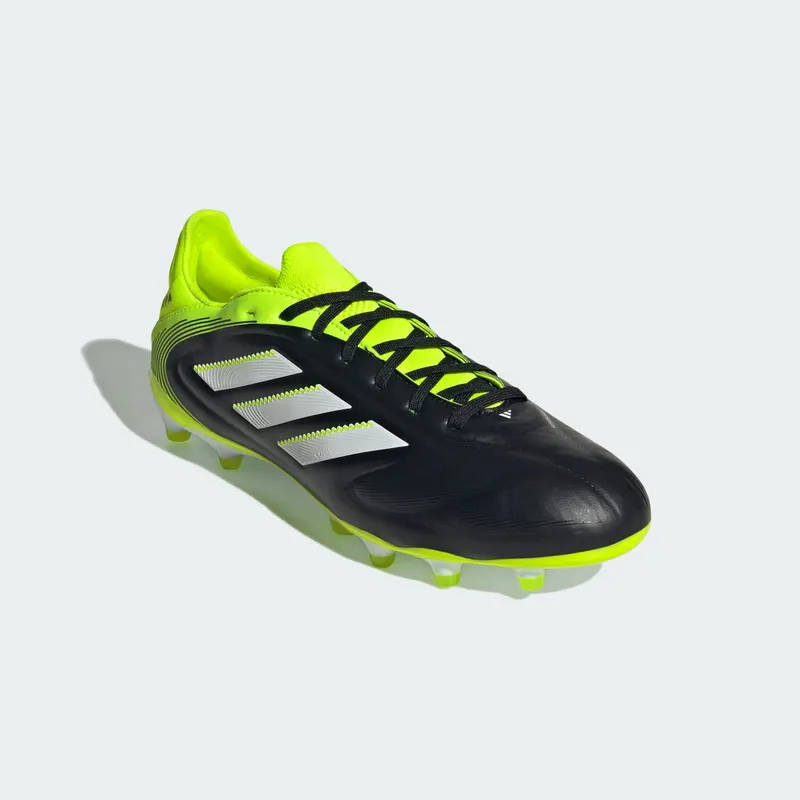 adidas Copa Pure 3 Pro FG Core Black Cloud White Lucid Lemon (JR2829)