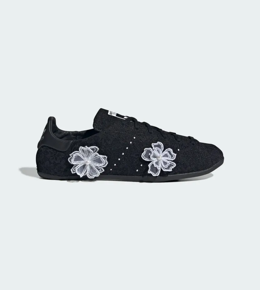 adidas Stan Smith Lo Pro atmos Pink Black White Floral (JR4475)