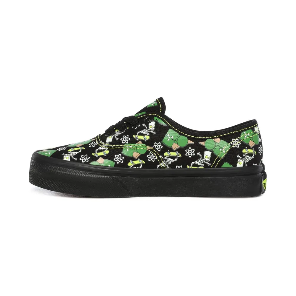 Vans The Simpsons X Vans Glow Bart Authentic Black (VN0A3UIV0GY)