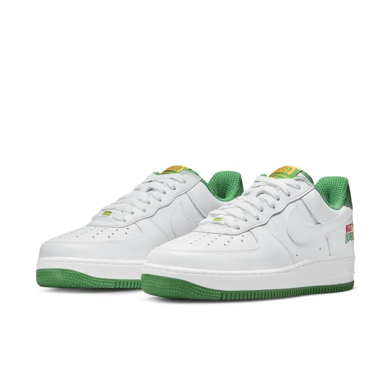 Nike Air Force 1 Low “White/White/Classic Green” (DX1156-100)