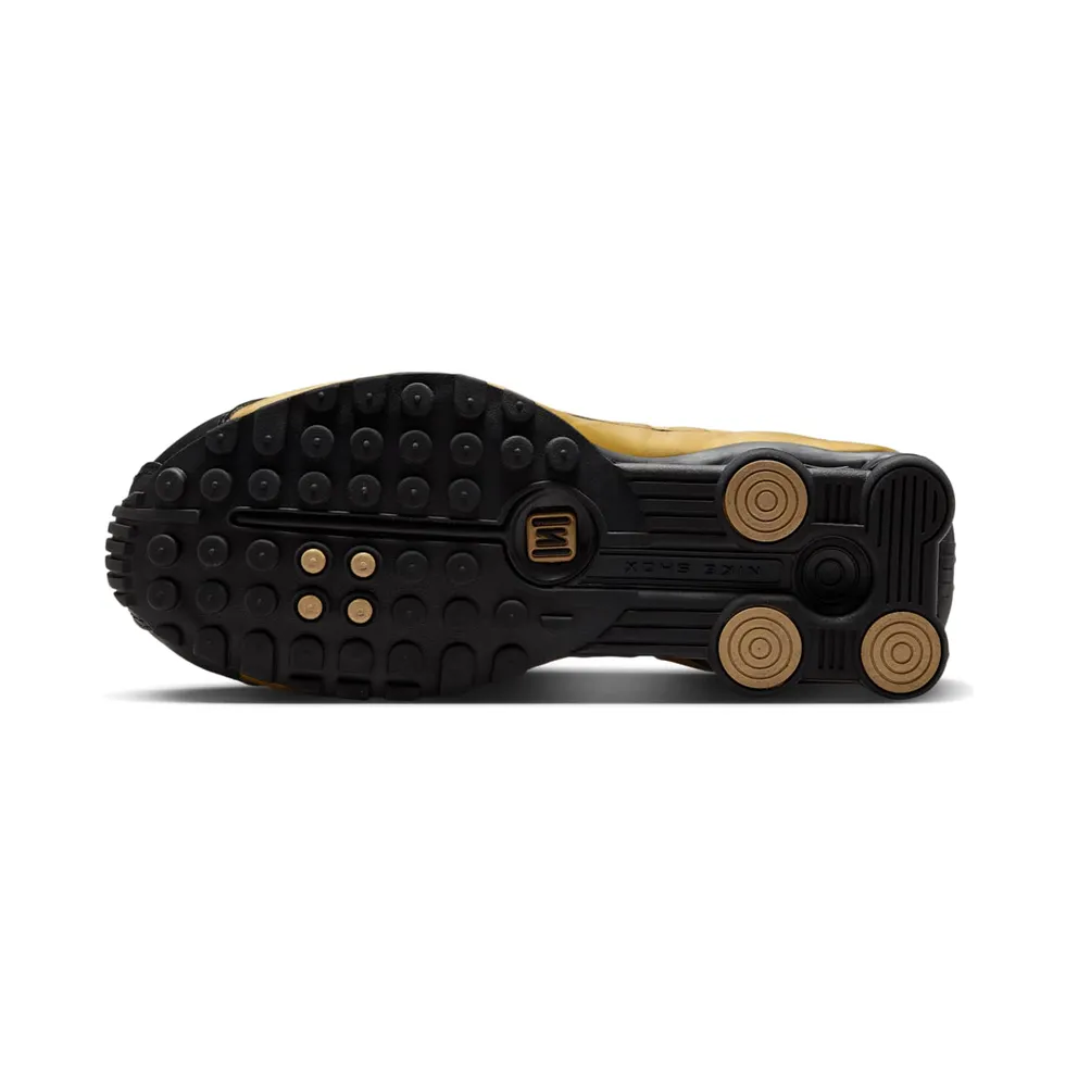 Nike Shox R4 (black / metallic gold / metallic silver) – AR3565-005