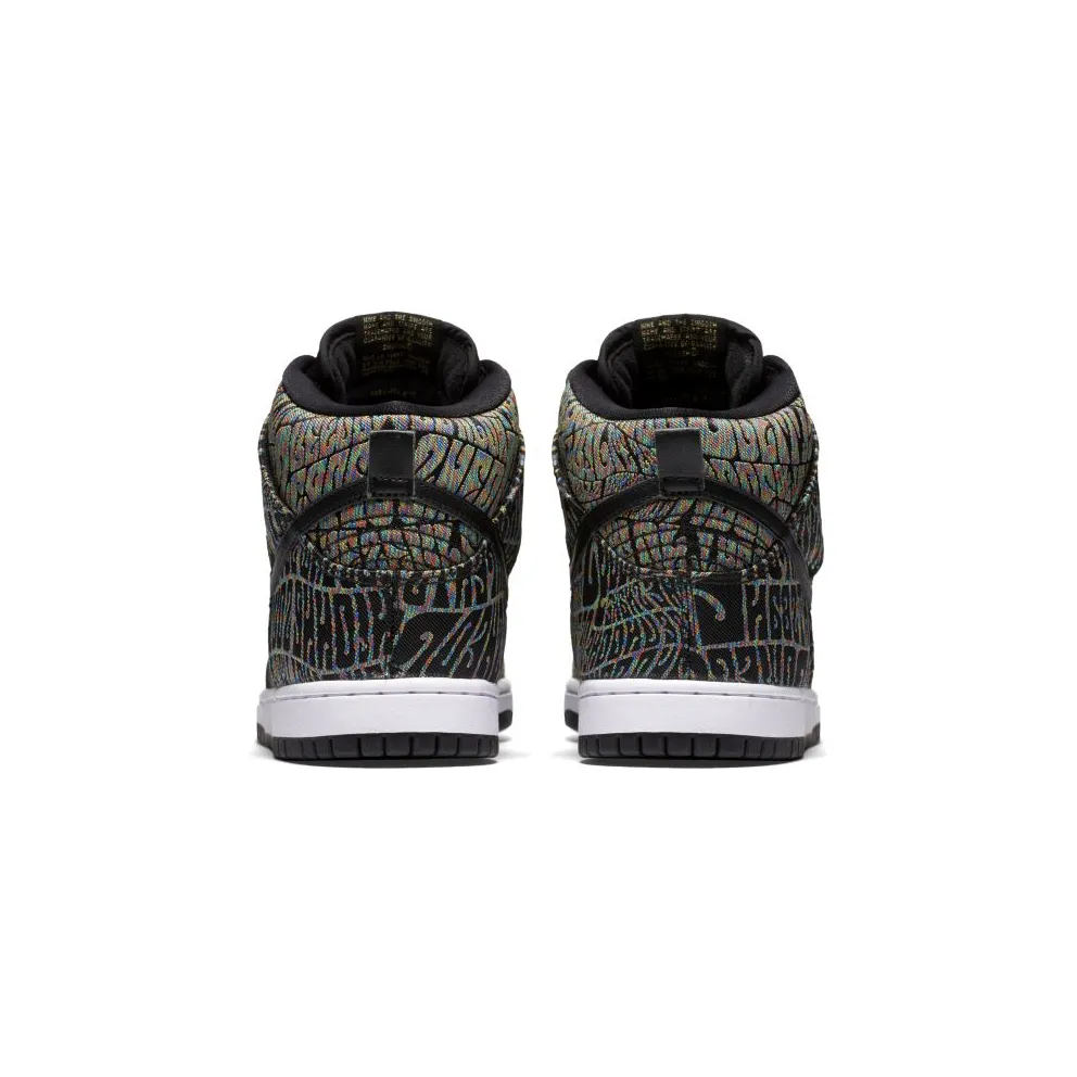 Nike Dunk SB High Tripper Pack Black/Rainbow-White-Black (313171-029)