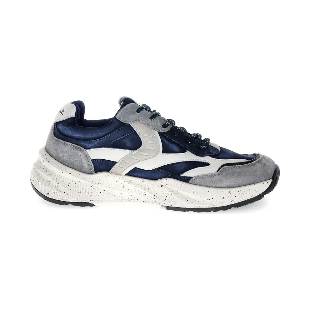 Voile Blanche sneaker Lead / Navy (2019075-07-3B06)