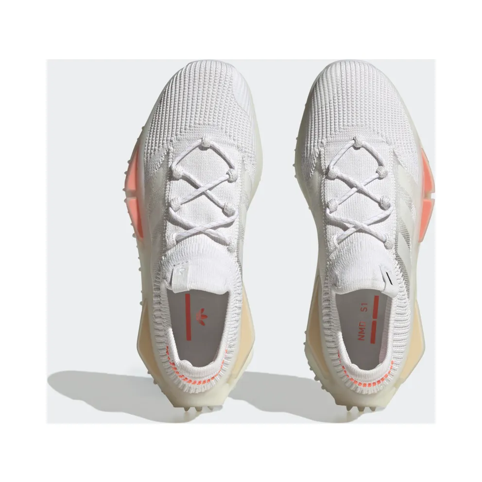 adidas NMD_S1 Cloud White / Off White / Coral Fusion (HQ4465)