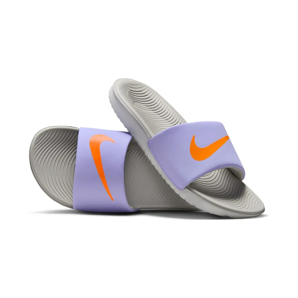 Nike Kawa Slide Purple Pulse Light Iron Ore Photon Dust Total Orange (FJ8812-500)