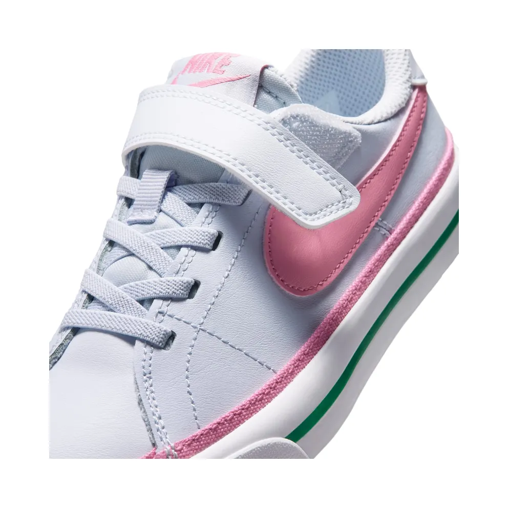 Nike Court Legacy Football Grey Malachite Peony (DA5381-009)