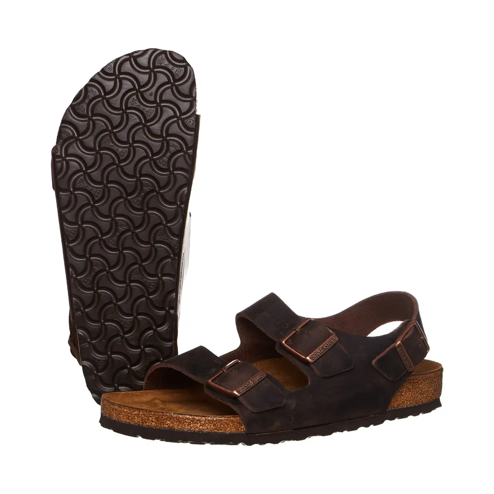 Birkenstock Milano BS Oiled Leather Habana (034871)