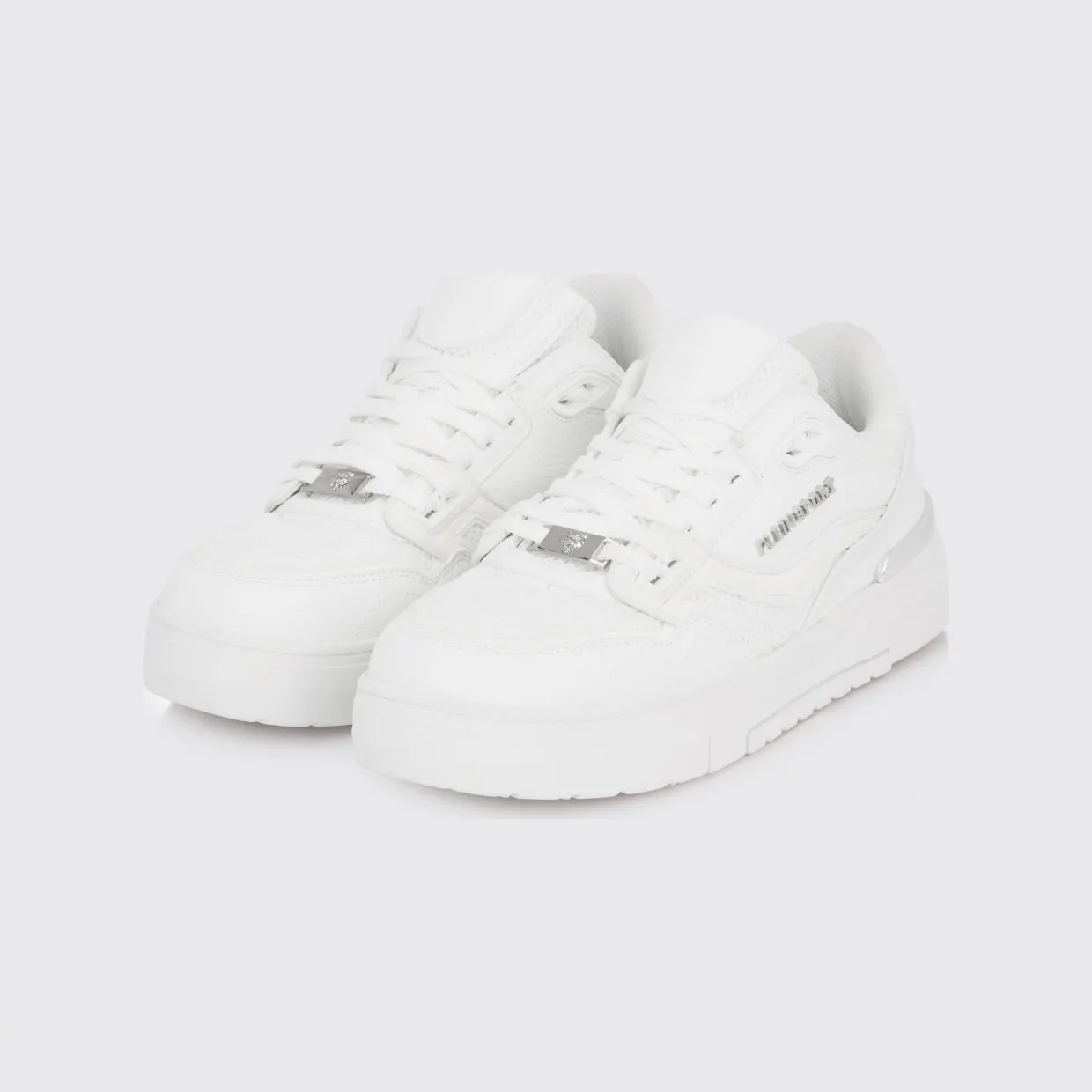 Plein Sport Apollo-1 Mesh And Polyester Sneakers White (SAFSUSC0845STE003N01)
