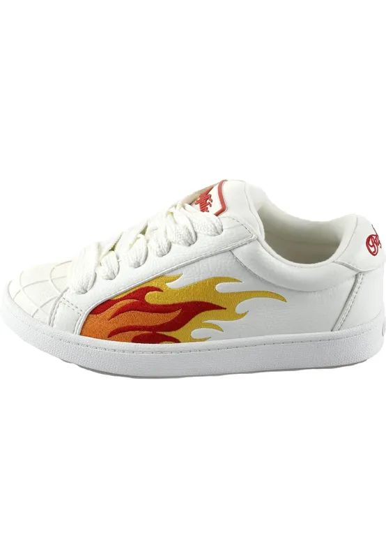 Buffalo sneaker Yellow / Orange / Vuurrood / White (1636413)