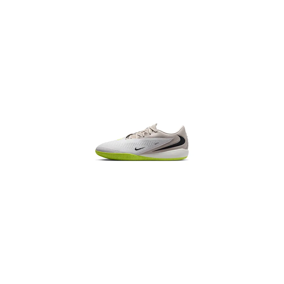 Nike Phantom 6 Low Academy Indoor Court “Moon Particle / Lemon Venom / Black” (HQ2319-200)