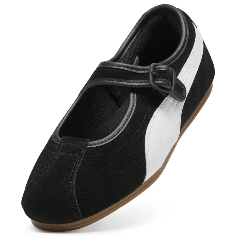 Puma Tacklette “Puma Black / Puma White / Gum” (408550_01)