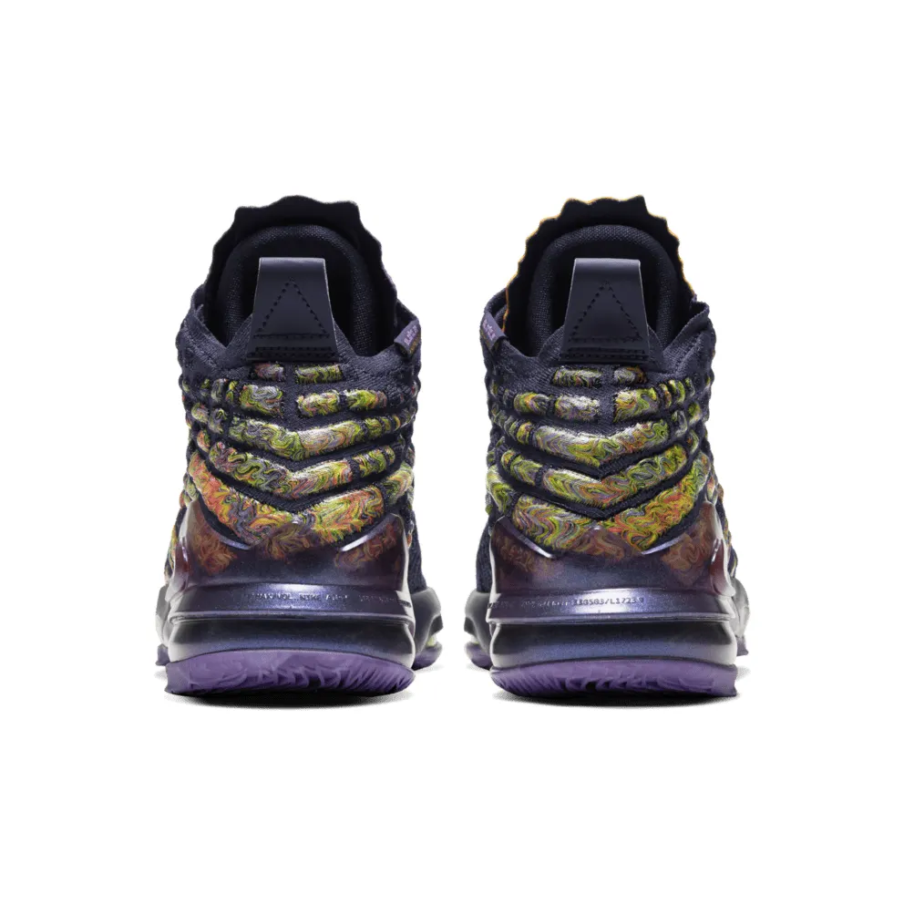 Nike LeBron 17 Monstars (GS) Navy Heather/Multi-Color-Black (CW1036-400)