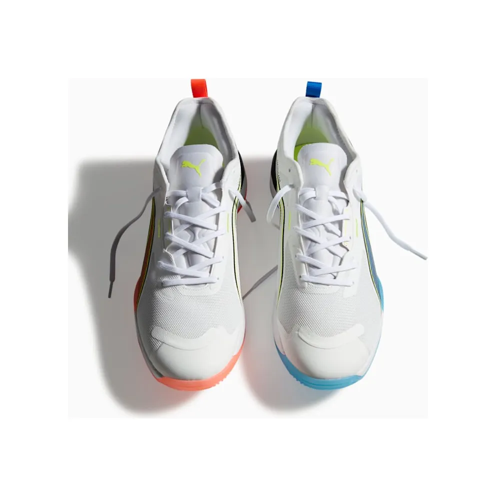 Puma Eliminate Nitro 4 Game On White Glowing Red Ultra Blue (108885-01)