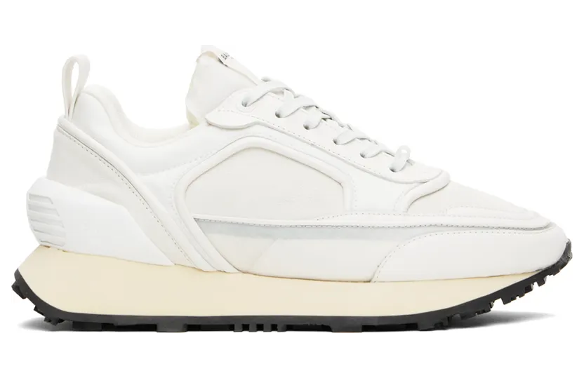 Balmain White Racer Sneakers (YM1VI305TSYH)