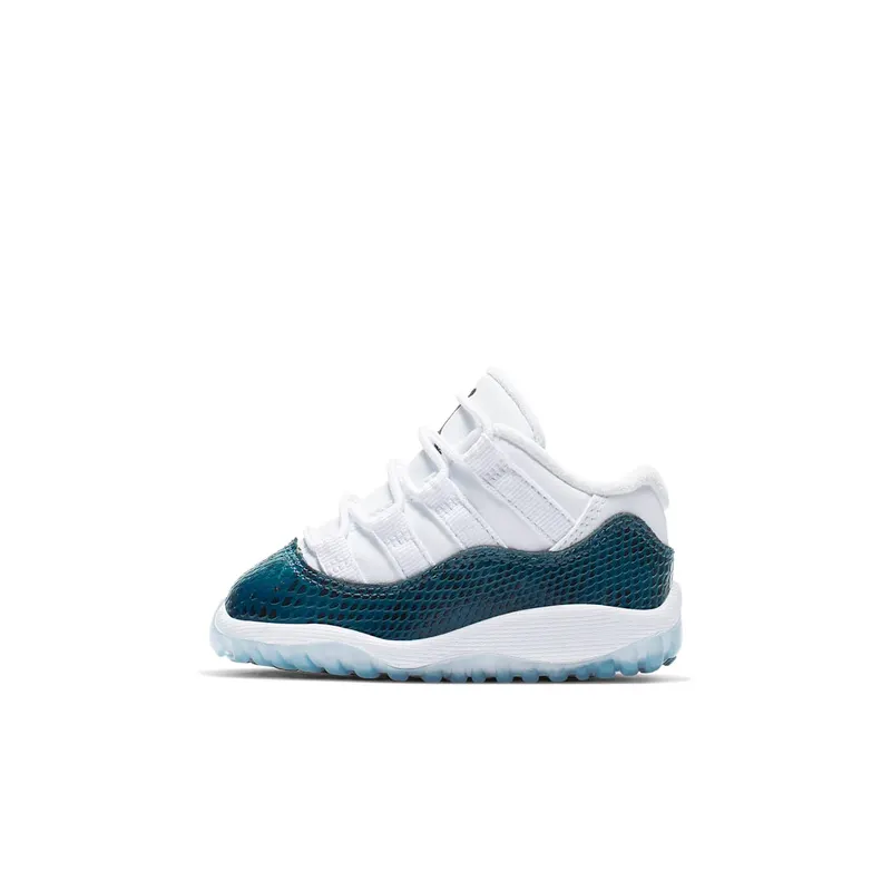 Jordan 11 Retro Low Snake Navy 2019 (TD) White/Black-Navy (CD6849-102)