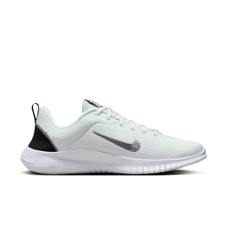 Nike Flex Experience Run 12 Premium Summit White Black White Metallic Silver (FZ2114-100)