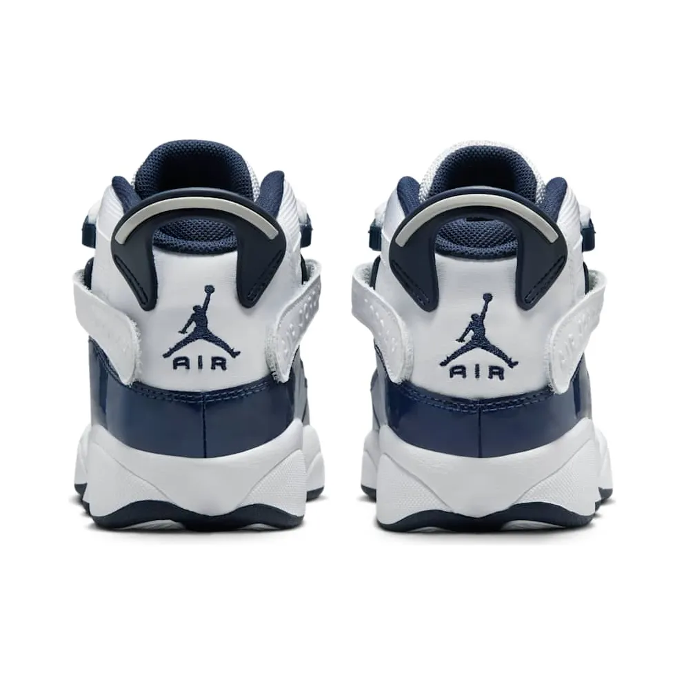 Jordan 6 Rings White Midnight Navy (323419-124)