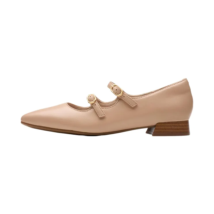 Clarks Natalyn Lane “Beige Leather” (26181928)