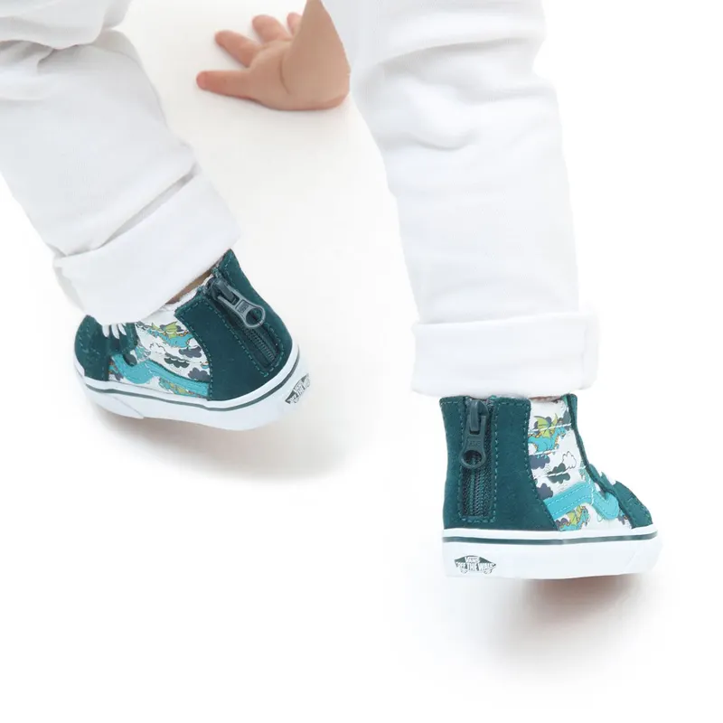 VANS Sk8-hi Zip Schoenen Voor Peuters Blauw (VN000XG560Q)