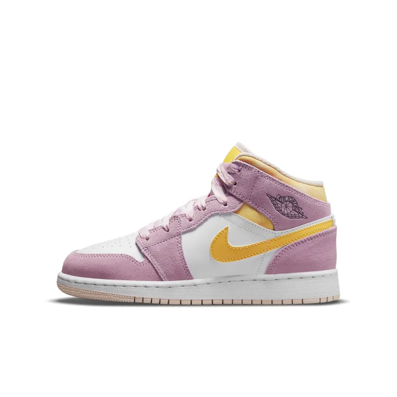 Jordan 1 Mid SE Arctic Pink (GS) (DC9517-600)