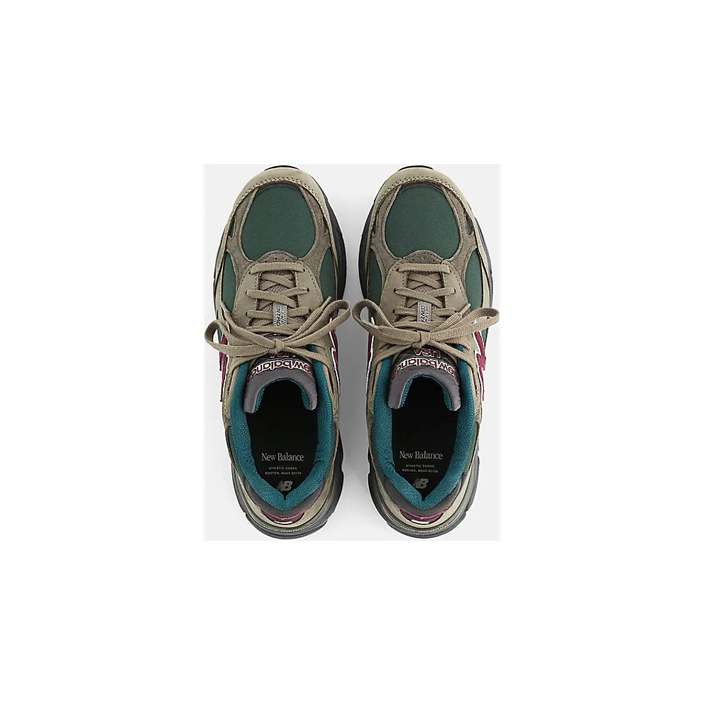 New Balance 990v3 “Teddy Santis – Green/Purple” (M990GP3)