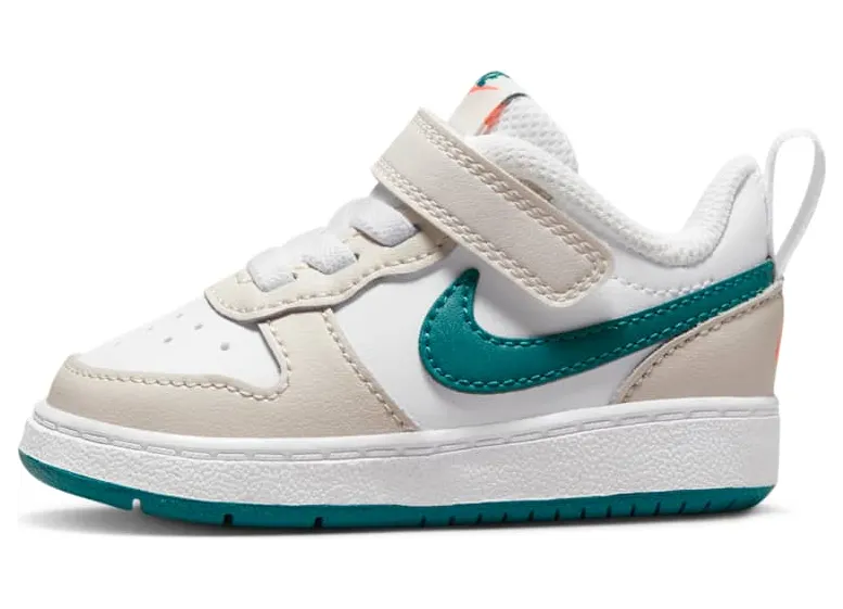 Nike Court Borough Low 2 TD ‘Phantom’ “Phantom / White / Total Orange / Bright Spruce” (BQ5453-017)