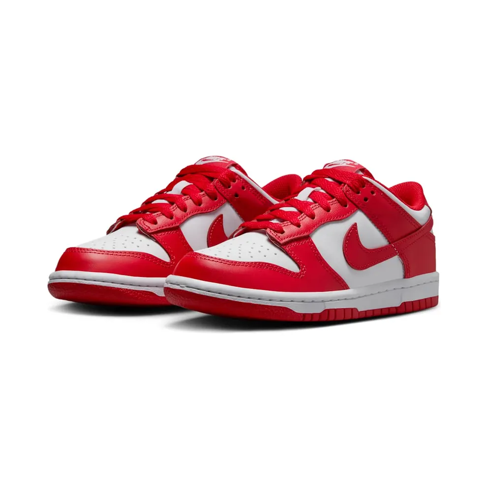 Nike Dunk Low GS “White University Red” (FB9109-119)