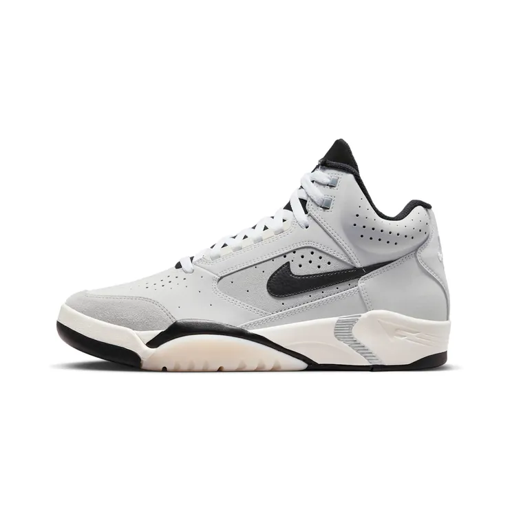 Nike Air Flight Lite Mid “Photon Dust / Metallic Silver / Light Smoke Grey / Black” (FJ2949-001)