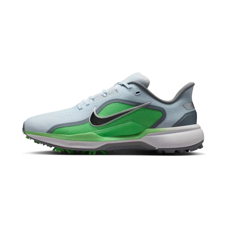 Nike Pegasus 1 Golf ‘Football Grey Illusion Green’ “Football Grey / Illusion Green / Black” (HV4700-002)
