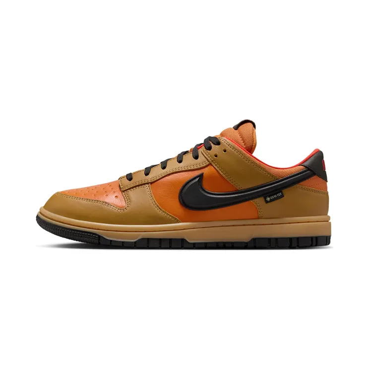 Nike Dunk Low Gore-Tex “Wheat / Ceramic / Picante Red / Black” (HQ2053-700)