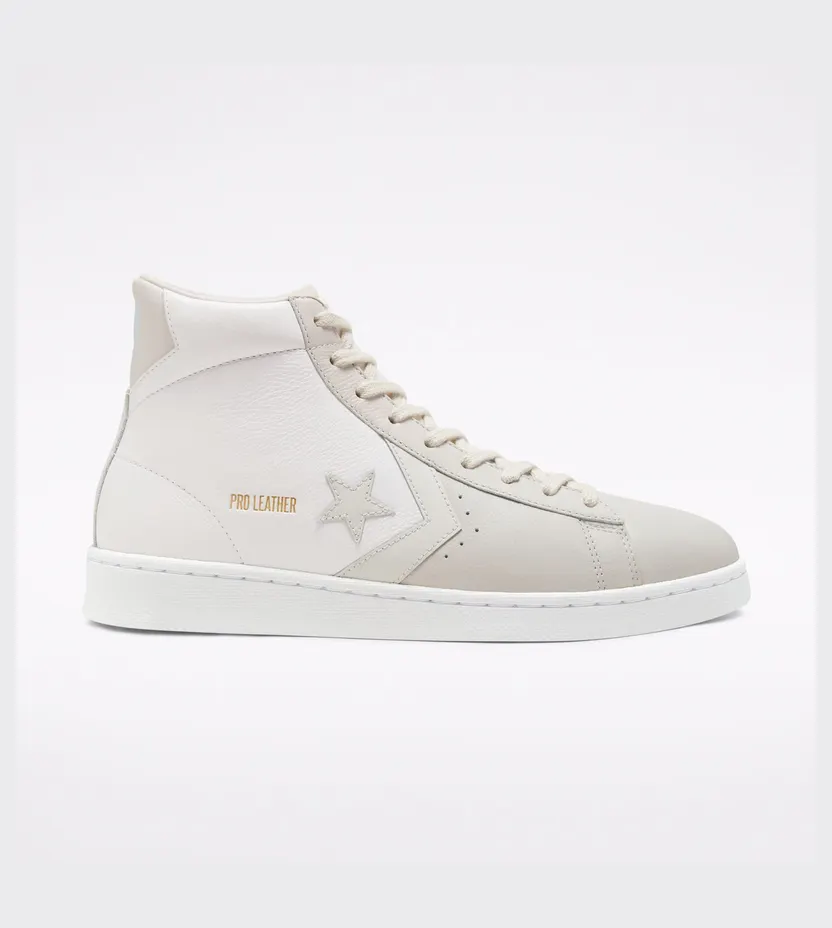 Converse Pro Leather High ‘Pale Putty’ White/Pale Putty/White (167817C)