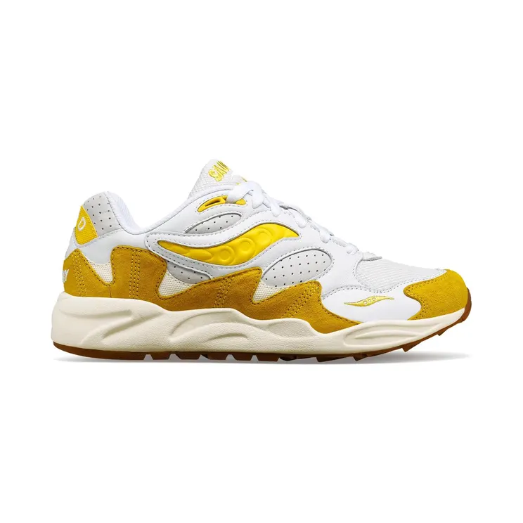 Saucony Grid Shadow 2 – “Ivy Prep – White Yellow” (S70813-1)