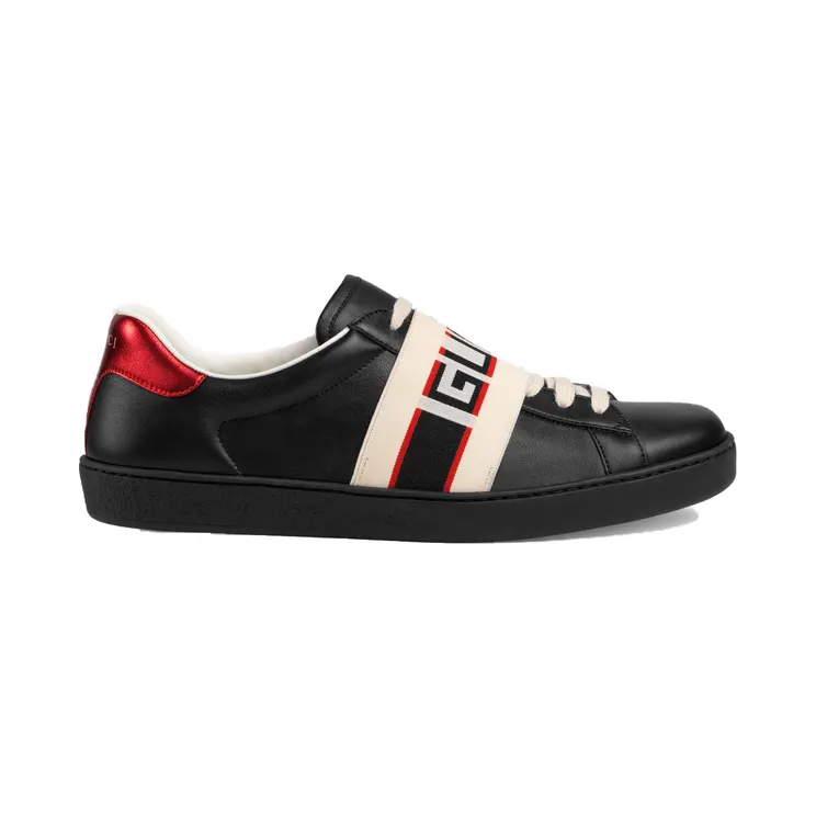 Gucci Ace Stripe Black