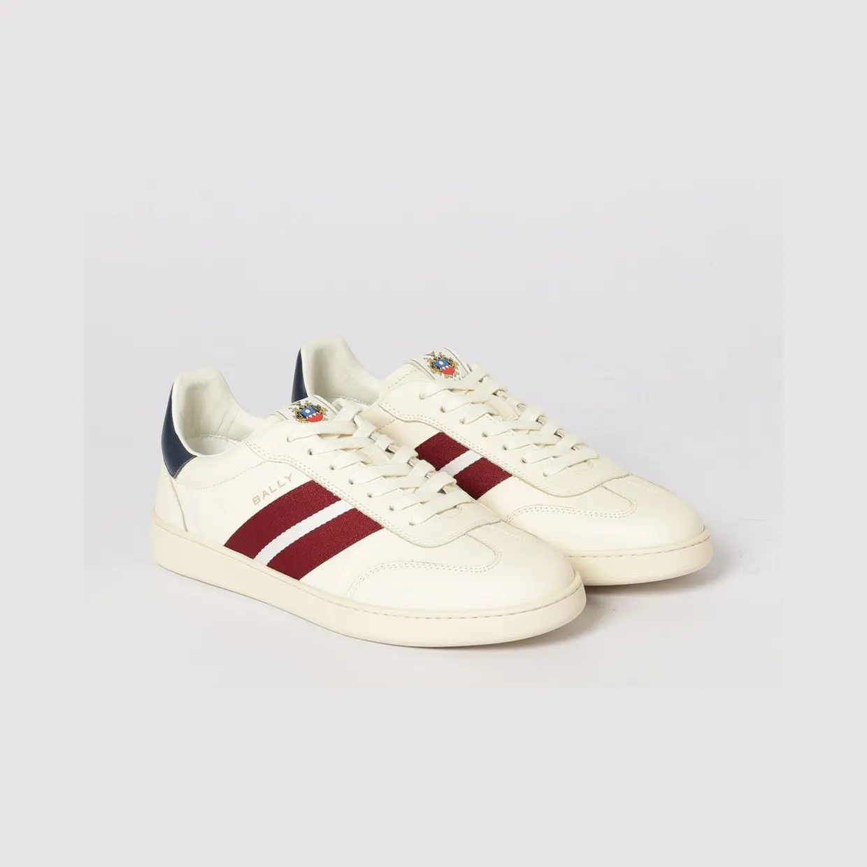 Bally Leather Sneakers Natural (MSK0F7VT174I0D4)
