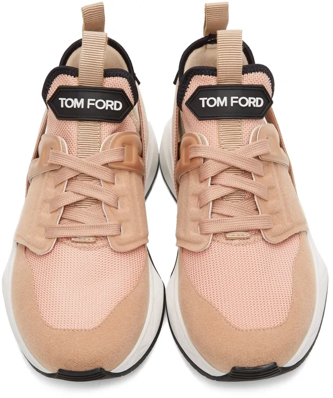 TOM FORD Pink Jago Sneakers (W2818N-TOF005)