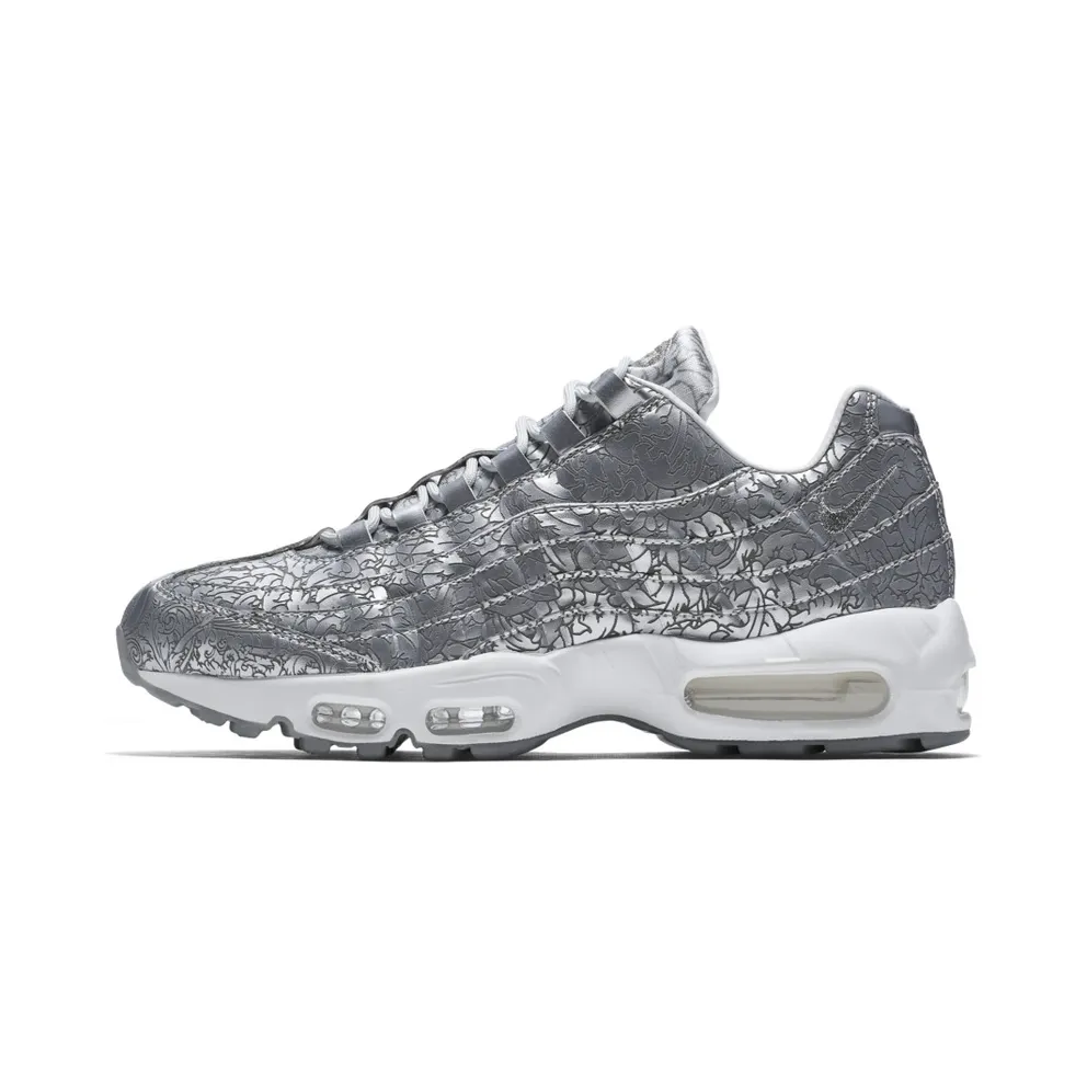 Nike Air Max 95 20th Anniversary Pure Platinum Pure Platinum/Metallic Silver-White (818721-001)