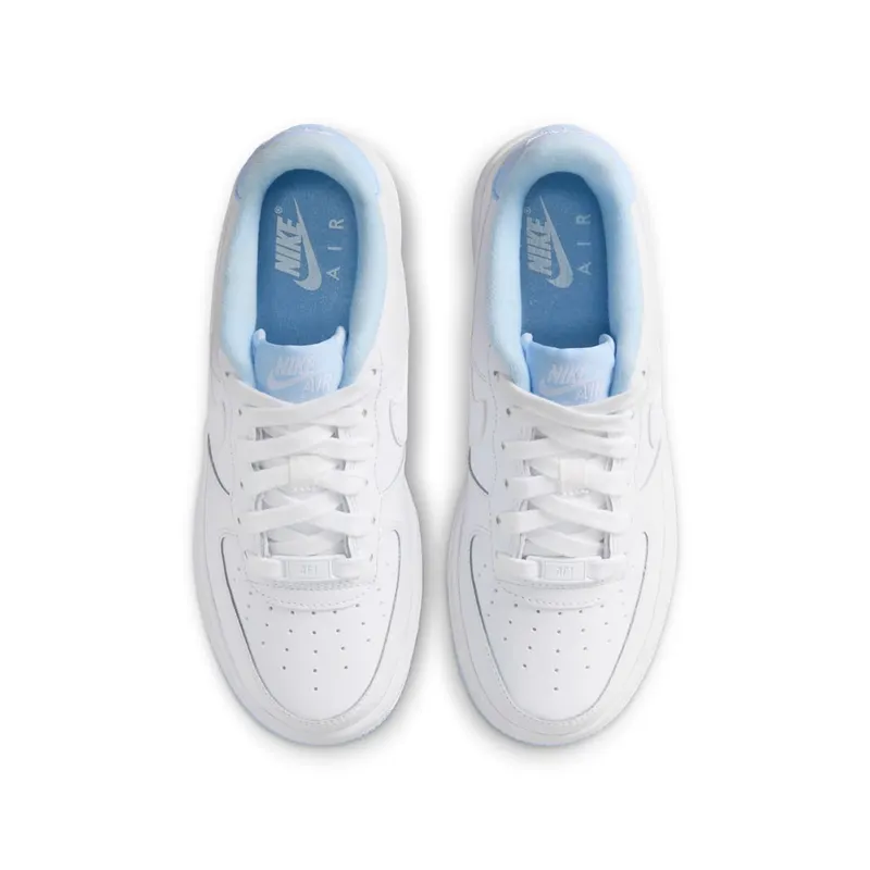 Nike Air Force 1 Low White Hydrogen Blue (GS) White/Hydrogen Blue (CD6915-103)