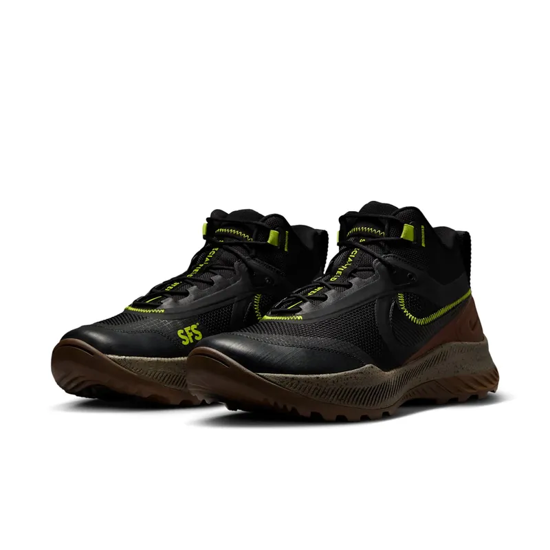 Nike React SFB Carbon Black Cacao Wow Chlorophyll Bright Cactus (CK9951-005)