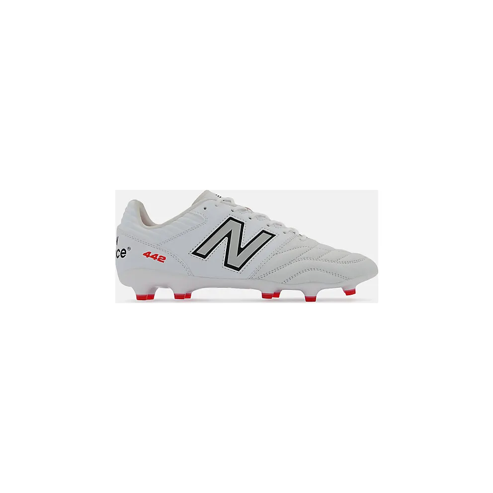 New Balance 442 Pro FG v2 White Red Black (MS41FMWT)
