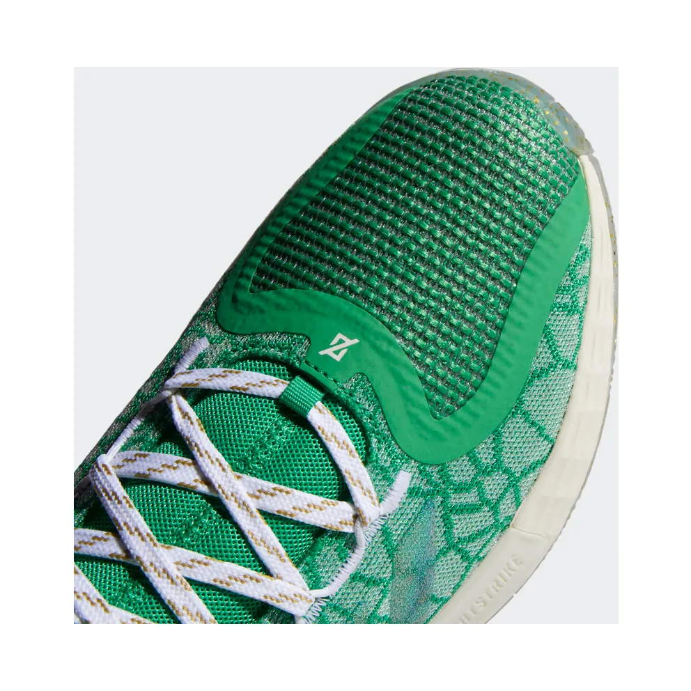 Adidas D Rose 11 ‘Christmas Pack’ Vivid Green/Gold Metallic/Cream White (FZ0849)