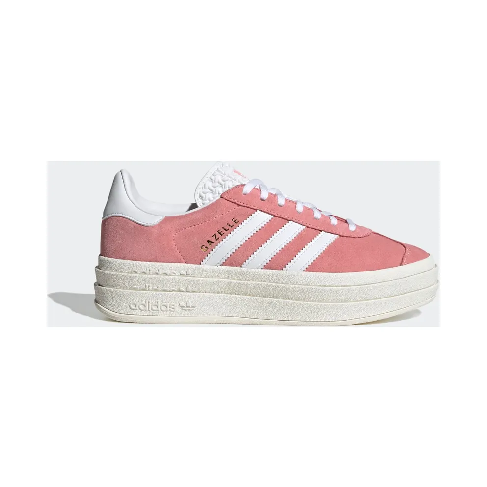 Adidas Gazelle Bold Super Pop / Cloud White / Core White (IG9653)