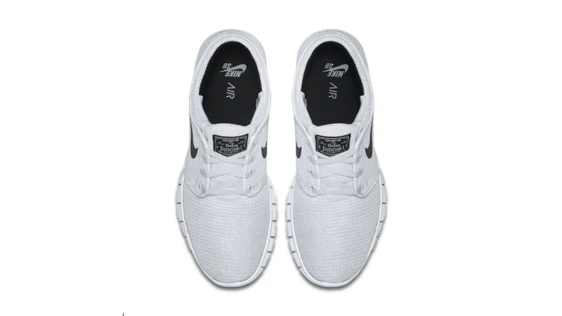 Nike SB Stefan Janoski Max White Black White/Black (631303-100)