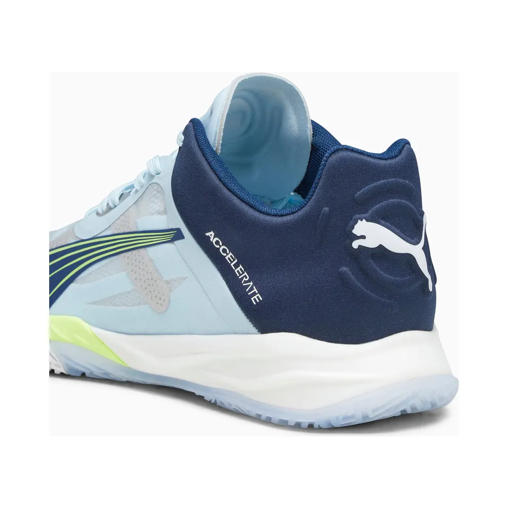 Puma Accelerate Nitro Sqd Indoor Shoes Blue/White/Silver (10729301)